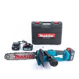 Безщіткова акумуляторна пила Makita DUC130Z (48V 6 Ah) АКБ пила Макіта 30 см з автоматичним мастилом 13057 фото
