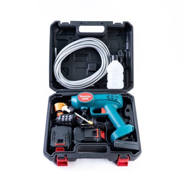 Акумуляторна безщіткова мийка Makita DHW150Z (24V, 5 Ah, 36 БАР) Портативна ручна мінімийка Макіта 21557 фото