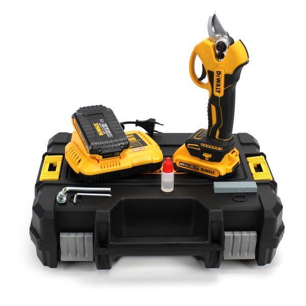 Акумуляторний секатор DeWalt DCMPP550P1 (36V, 5AH) АКБ секатор Деволт 1000595 фото