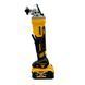 Мощная аккумуляторная УШМ DeWalt DCG413 (48V, 6.0AH) Болгарка турбинка Деволт с диском 125 мм и 2 АКБ в кейсе 001212 фото 6