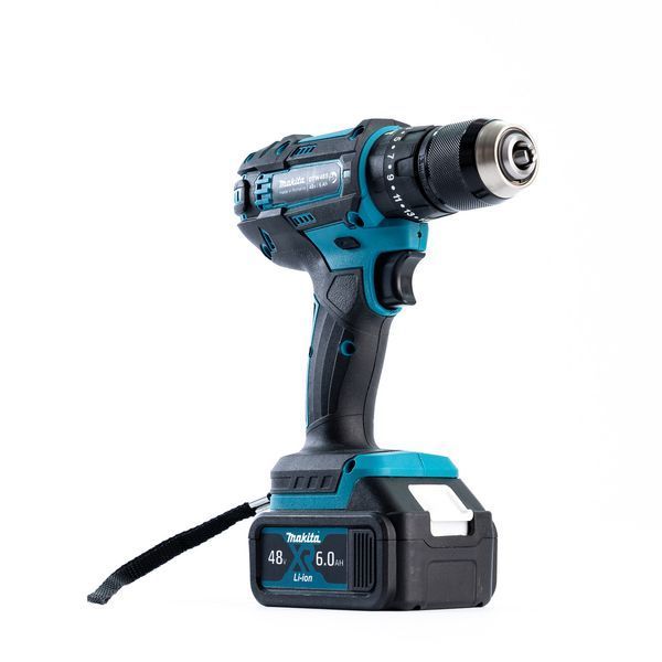 Безщітковий акумуляторний набір Makita 2в1 (48 V 6 Ah) Ударний шуруповерт DTW485 + Болгарка 125 мм DGA554ZL 51553 фото