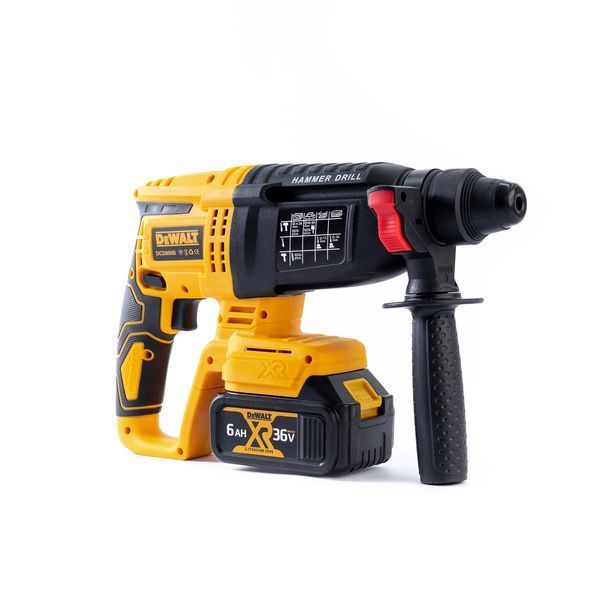 Безщітковий акумуляторний перфоратор DeWalt DCD900B (36V, 6 AH) Трирежимний перфоратор Деволт з 2 АКБ 115652 фото