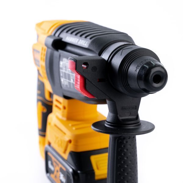 Безщітковий акумуляторний перфоратор DeWalt DCD900B (36V, 6 AH) Трирежимний перфоратор Деволт з 2 АКБ 115652 фото