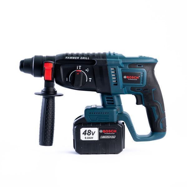 Безщітковий акумуляторний набір Bosch 4в1 (48 V 9 Ah 3 АКБ) Шуруповерт + Гайковерт + Перфоратор + Бoлгарка Бош 48 651441 фото